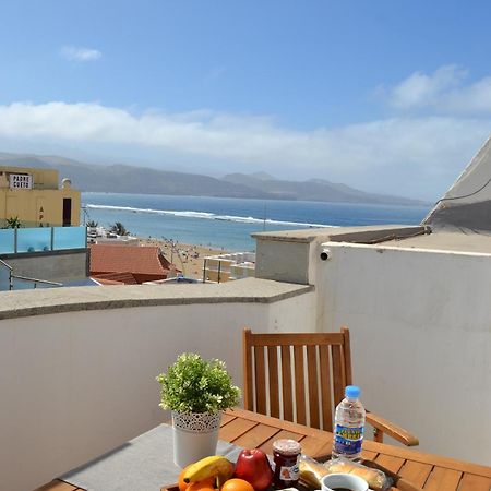 לאס פאלמס דה גראן קנאריה Atico Luxury Vista Mar Las Canteras מראה חיצוני תמונה