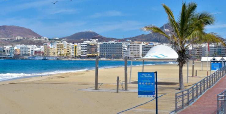 לאס פאלמס דה גראן קנאריה Atico Luxury Vista Mar Las Canteras מראה חיצוני תמונה
