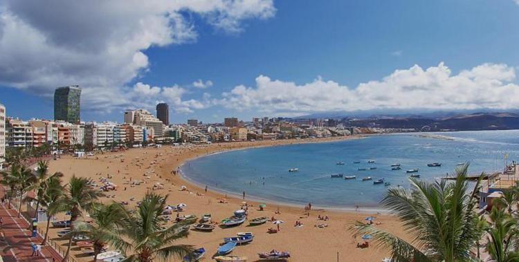 לאס פאלמס דה גראן קנאריה Atico Luxury Vista Mar Las Canteras מראה חיצוני תמונה