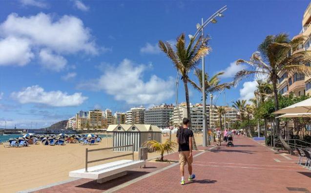 לאס פאלמס דה גראן קנאריה Atico Luxury Vista Mar Las Canteras מראה חיצוני תמונה